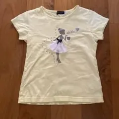 イエロー バレリーナ Tシャツ 130 BEBE