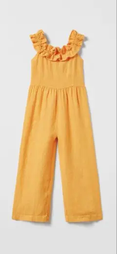 ZARA kids サロペット　リネン　サイズ11-12 152cm