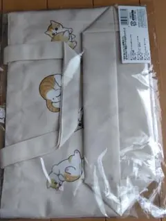 mofusand 猫イラスト トートバッグとポーチセット