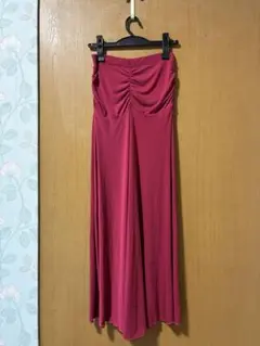 フラメンコスカート ピンク ルーズフィット　未使用
