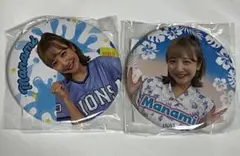 ★西武ライオンズ★bluelegends Manami 缶バッジ2種