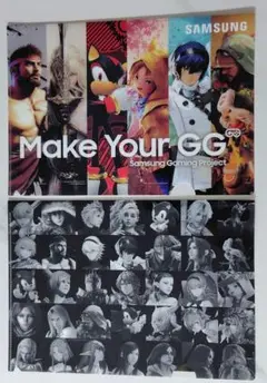 TGS2024 東京ゲームショウ SAMSUNG クリアファイル2枚【非売品】