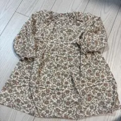 petit main 花柄ワンピース 90cm