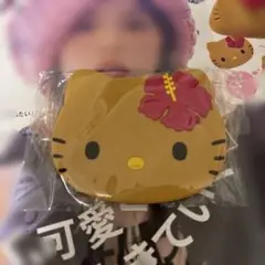 sweet9月号付録 日焼けハローキティ フェイス形ミラー