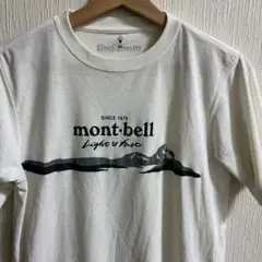 mont-bell ホワイト Tシャツ　ユニセックス