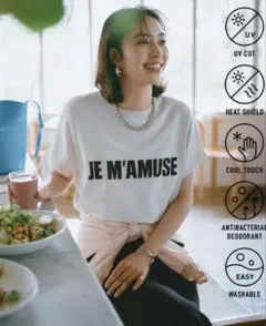 ★完売美品アンフィーロロゴフレンチスリーブニットXL★PLSTミラオーウェン