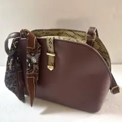 grove レディース　ショルダーバッグ スカーフ付き