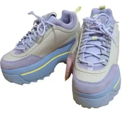 【限定モデル タグ付】 FILA yonaka アトモス 厚底 スニーカー