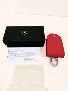Mercedes-Benz レッド キーケース 箱付き