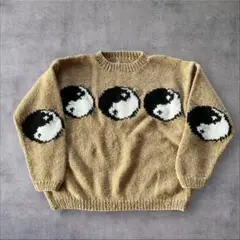 Macmahon knitting millsマクマホン　陰陽マーク　　　ニット
