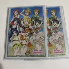 ラブライブカードゲーム　スリーブ　TD キャンペーン　6枚入り×2個　12枚
