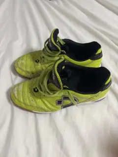 Desporte デスポルチ　フットサルシューズ　黄緑