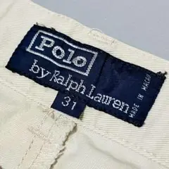 【Polo Ralph Lauren】マカオ製 チノパンツ 31インチ　ポロチノ