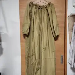 チャオパニックティピー　2WAYオフショルギャザーワンピース