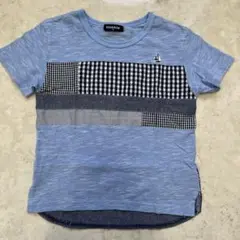 klädkap クレードスコープ　パッチワーク Tシャツ　120cm