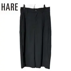 HARE ハレ　2タックワイドショーツ　Mサイズ　BLACK