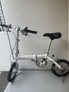 [3日間限定値下げ中]【美品】FIAT 折り畳み自転車 AL-FDB140 白 FIAT（フィアット） 折畳自転車 AL-FDB140 14インチ ホワイト