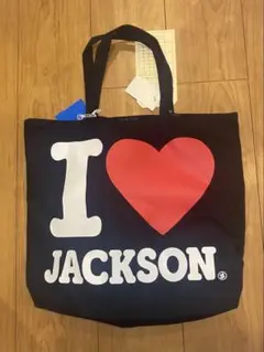 未使用品 ジャクソンマティス 帆布生地キャンバストートバッグ 黒