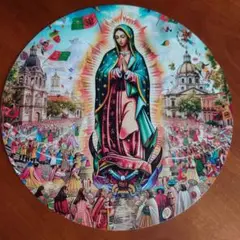 グアダルーペ　メキシコ　ブリキ看板