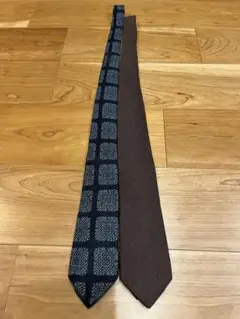 azabu tailor 冬用ネクタイ 2本セット