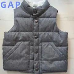 baby GAP グレー ダウンベスト 2歳