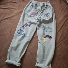 未使用　シーン　バッグデザインデニム14Y