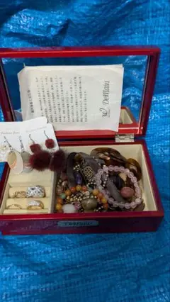 遺品整理 DeMain ジュエリーボックス アクセサリーセットイミテーション