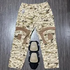 FFI製 cryeタイプ AOR1 上下　S/R FFI製 cryeタイプ navy custom AOR1 上下 S/R ミリタリー