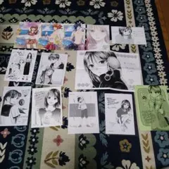 漫画特典ペーパー、カード等44種