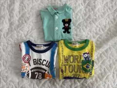 ミキハウス ホットビスケッツ 3枚