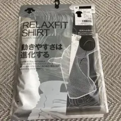 丸首半袖アンダーシャツ　リラックスフィットSTD-721B M ブラック