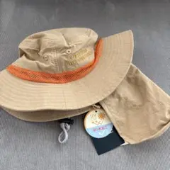 BREEZE 子供　男の子　女の子　夏用帽子　ベージュ