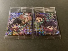 ② 鬼滅の刃 ウエハース シール　13-13＆13-15