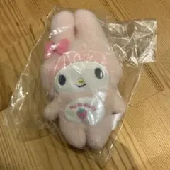 サンリオ　わたしのデコバッグ　シークレット　全身スーツピンク　マイメロディ