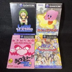 ゲームキューブ ソフト 4本セット カービィのエアライド ルイージマンション