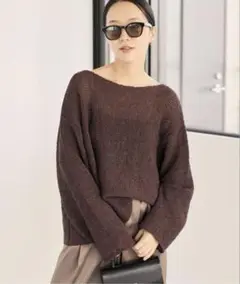 Plage linen mix loose プルオーバー