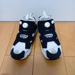 Reebok インスタポンプフューリー パンダスニーカー24cm