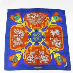 ▲HERMES/エルメス カレ90 スカーフ 鍔 シルク 大判