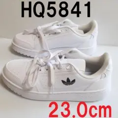 23cm　アディダス adidas　スニーカー　白　HQ5841　NY90　靴