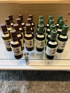 【おまけ付き】山崎、白州ミニボトル 20本セット