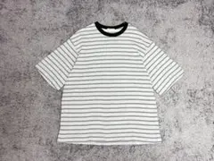 UNIVERSAL PRODUCTS MULTI BORDER T-SHIRT