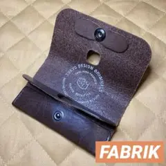 【値下げ】FABRIK TOKYO 3WAY MINI WALLET CHOCO