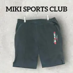 MIKI SPORTS CLUB メンズハーフパンツ ショートパンツ (F) 黒