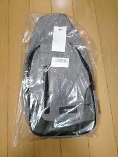 グレー スリングバッグ ナイロン製