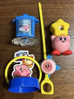 星のカービィ カプセルトイ（すかいらーくグループ）4点セット