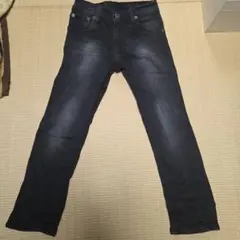 リーバイス511 w24　黒　ボトムス
