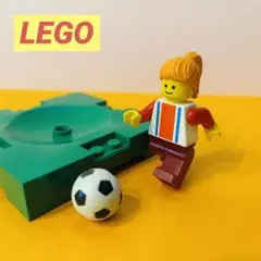 LEGO レゴスポーツ 女子サッカー選手とサッカーボール 背番号18