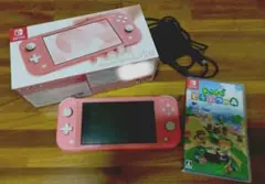 Nintendo Switch Lite コーラル あつまれどうぶつの森ソフト