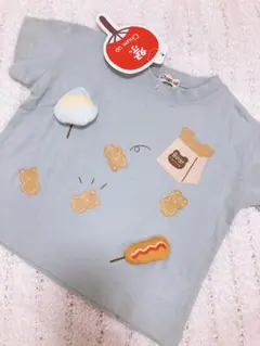 新品　お祭り　くま　半袖Tシャツ　80