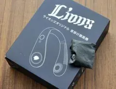 ライオンズオリジナル 首掛け扇風機 ネックファン&ピンバッジ